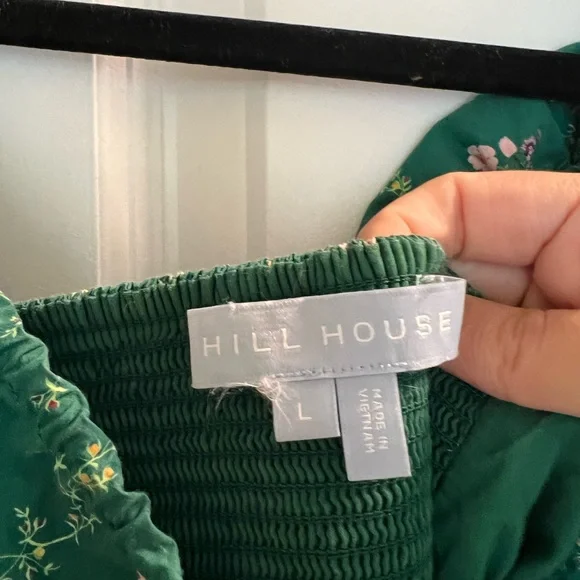 Hill House Green Floral Maxi Dress - Picture 2 of 4